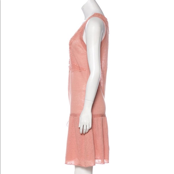 Robe Vanessa Bruno Athé – Taille 36, écru, Coton, Manches Courtes, été